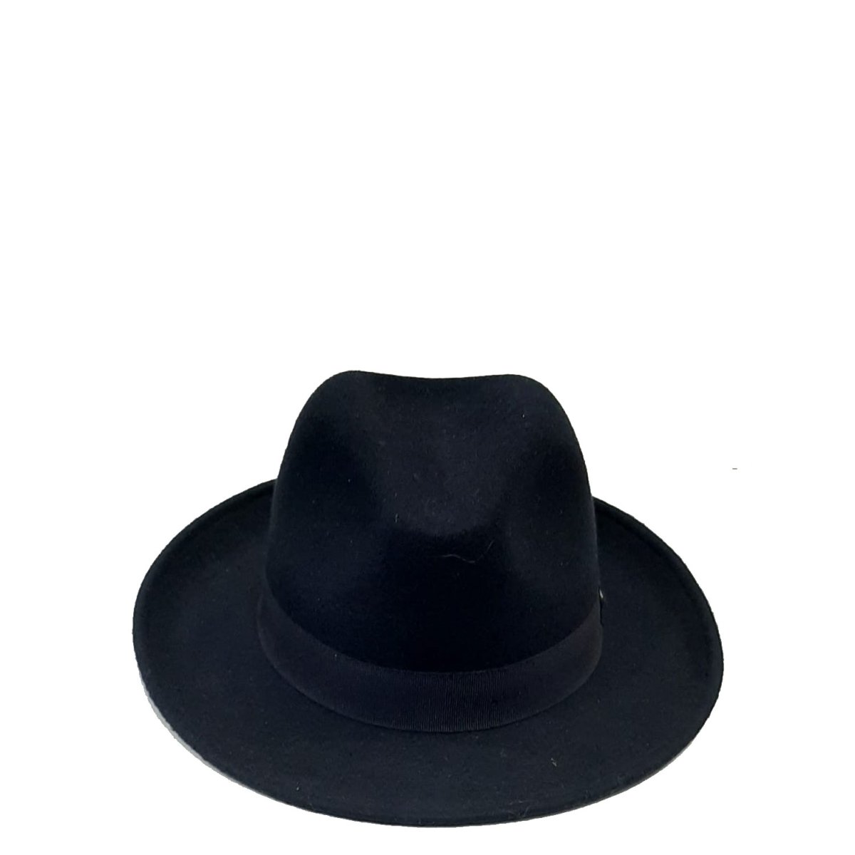 Cappello uomo – Alfonso D’Este – Alessandria Blu Feltro Lana Tesa Larga Tg. 57 - immagine 4