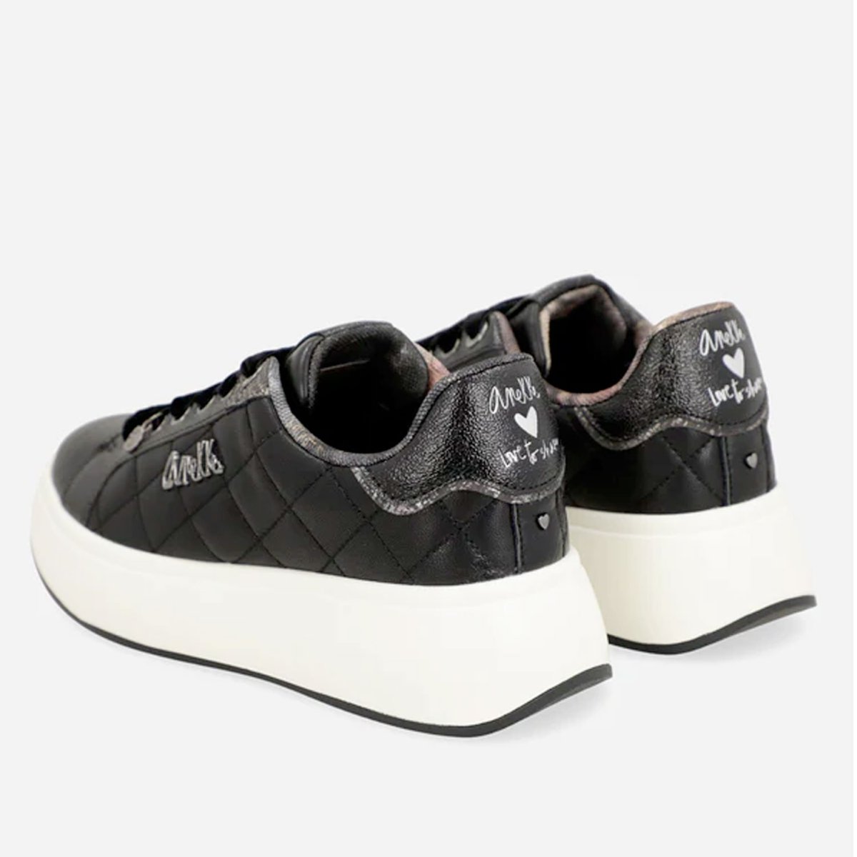 Scarpe donna Anekke Sneakers nere casual - immagine 5