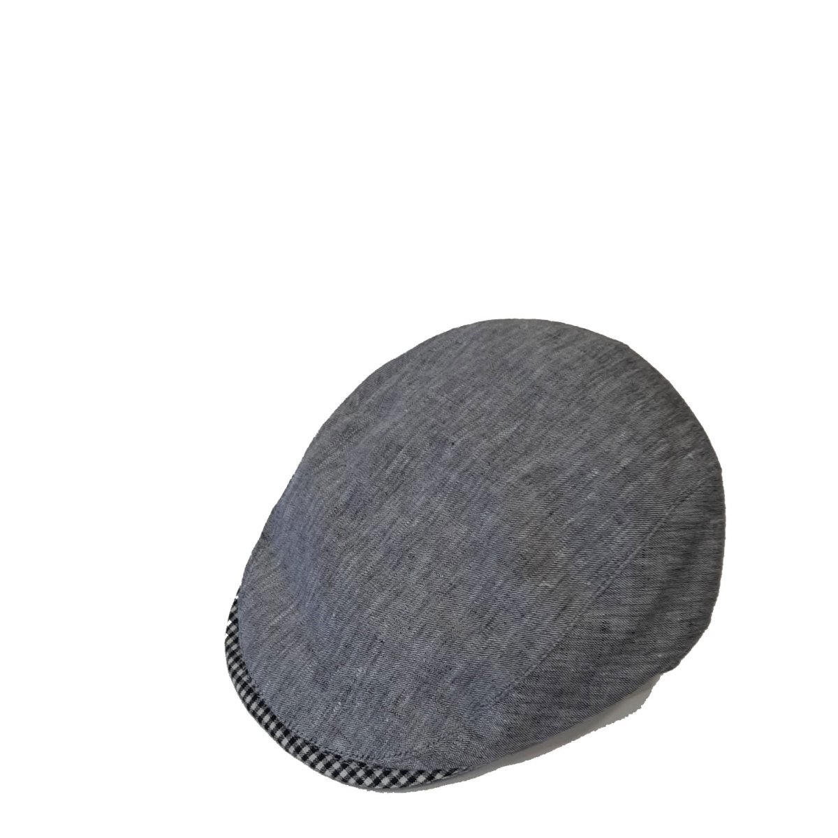 Cappello Coppola Uomo – Snap Cap – Estiva Grigio Lino con visiera intercambiabile Taglia 56 - immagine 4