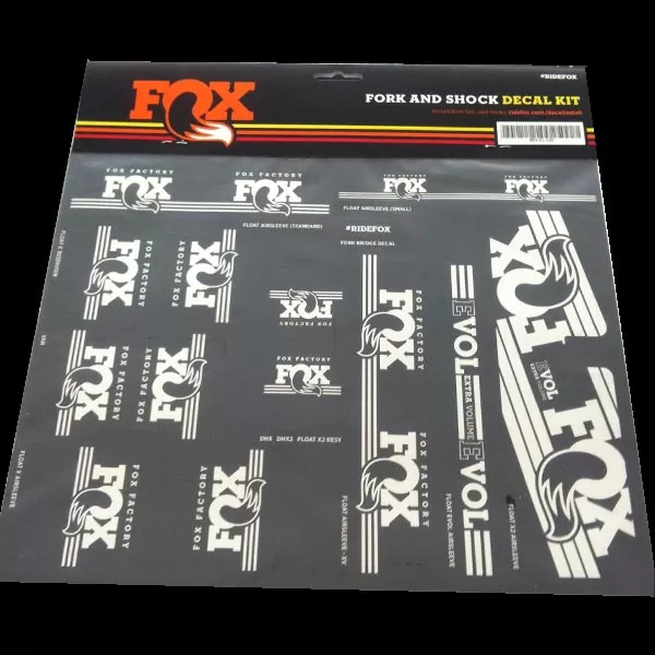 FOX KIT ADESIVI RACING 2016 FORCELLA/AMMORTIZZATORE - immagine 2