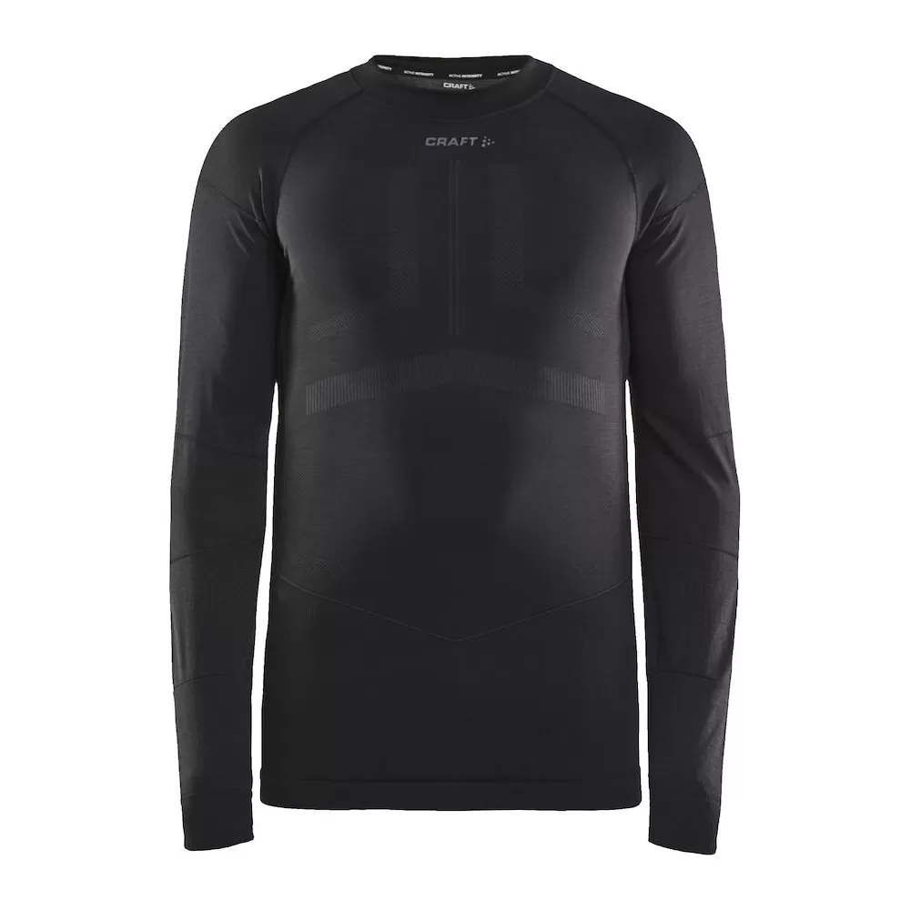 CRAFT MAGLIA INTIMA ACTIVE INTENSITY NERO-ASFALTO - immagine 2