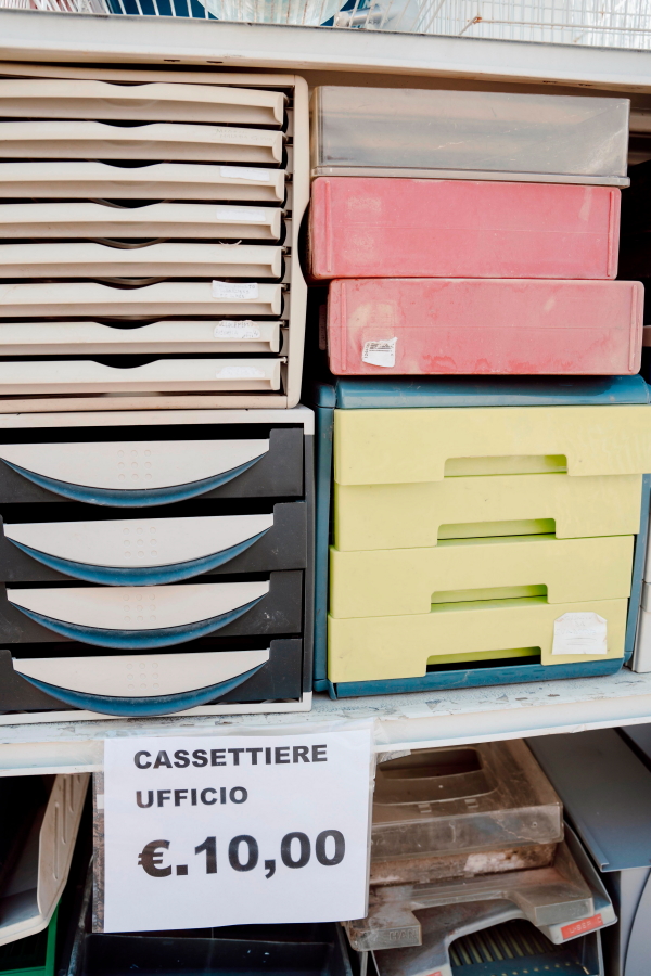 Cassettiere Portadocumenti da Scrivania Ufficio – 24805 - immagine 3