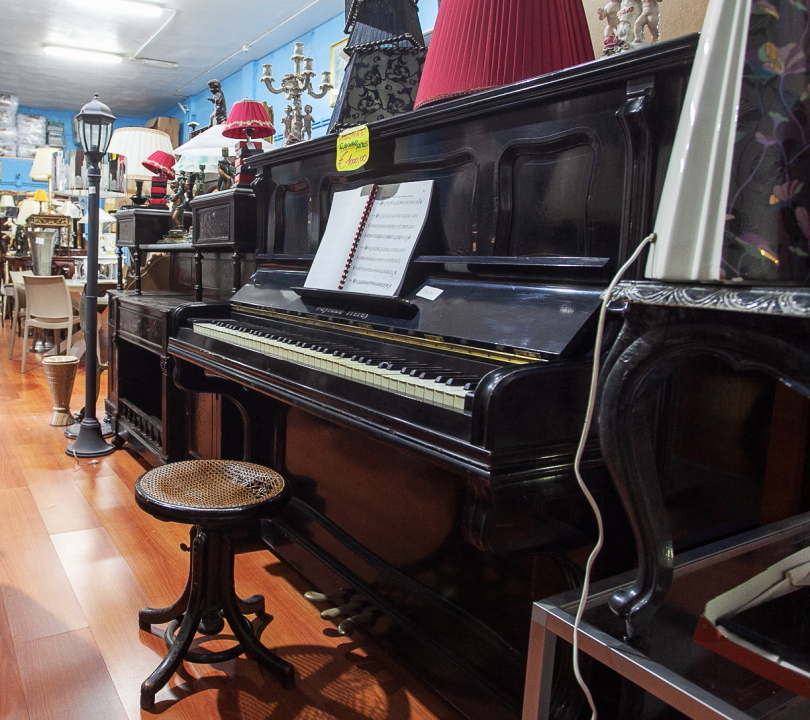 Pianoforte a Muro Frères Raynaud Nero – 24195 - immagine 4