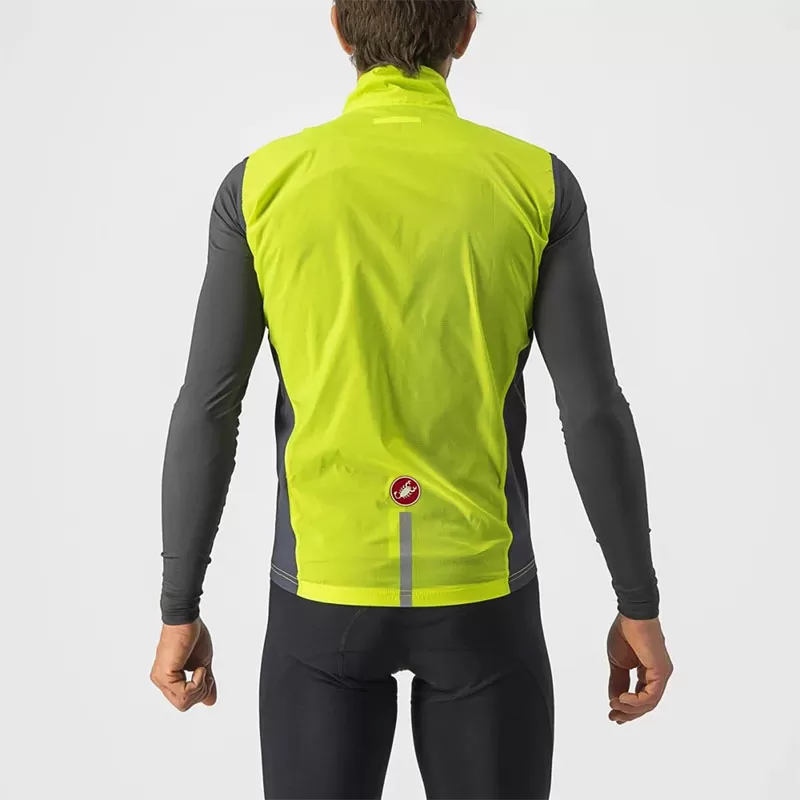 CASTELLI GILET VEST SQUADRA ST. ELECTRIC LIME - immagine 4